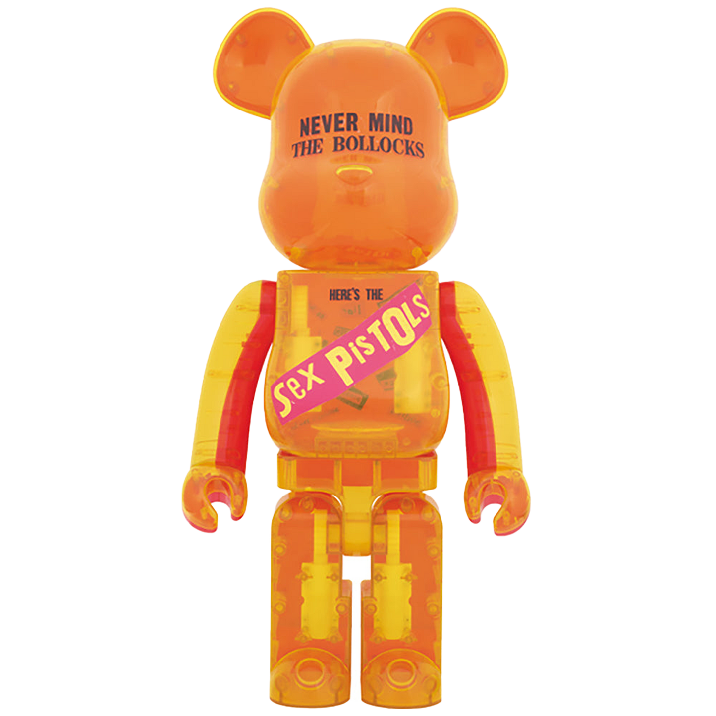 BE@RBRICK Sex Pistols Clear Ver.1000%