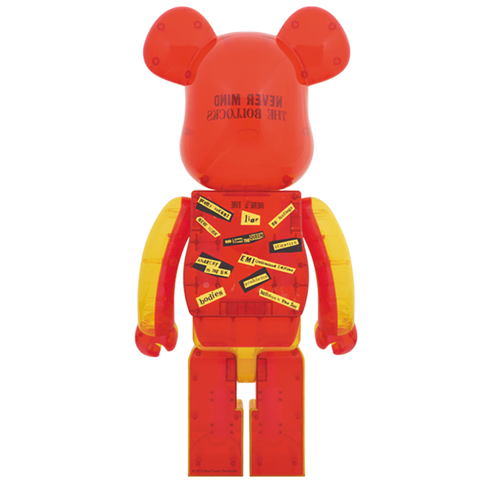 BE@RBRICK Sex Pistols Clear Ver.1000%_1