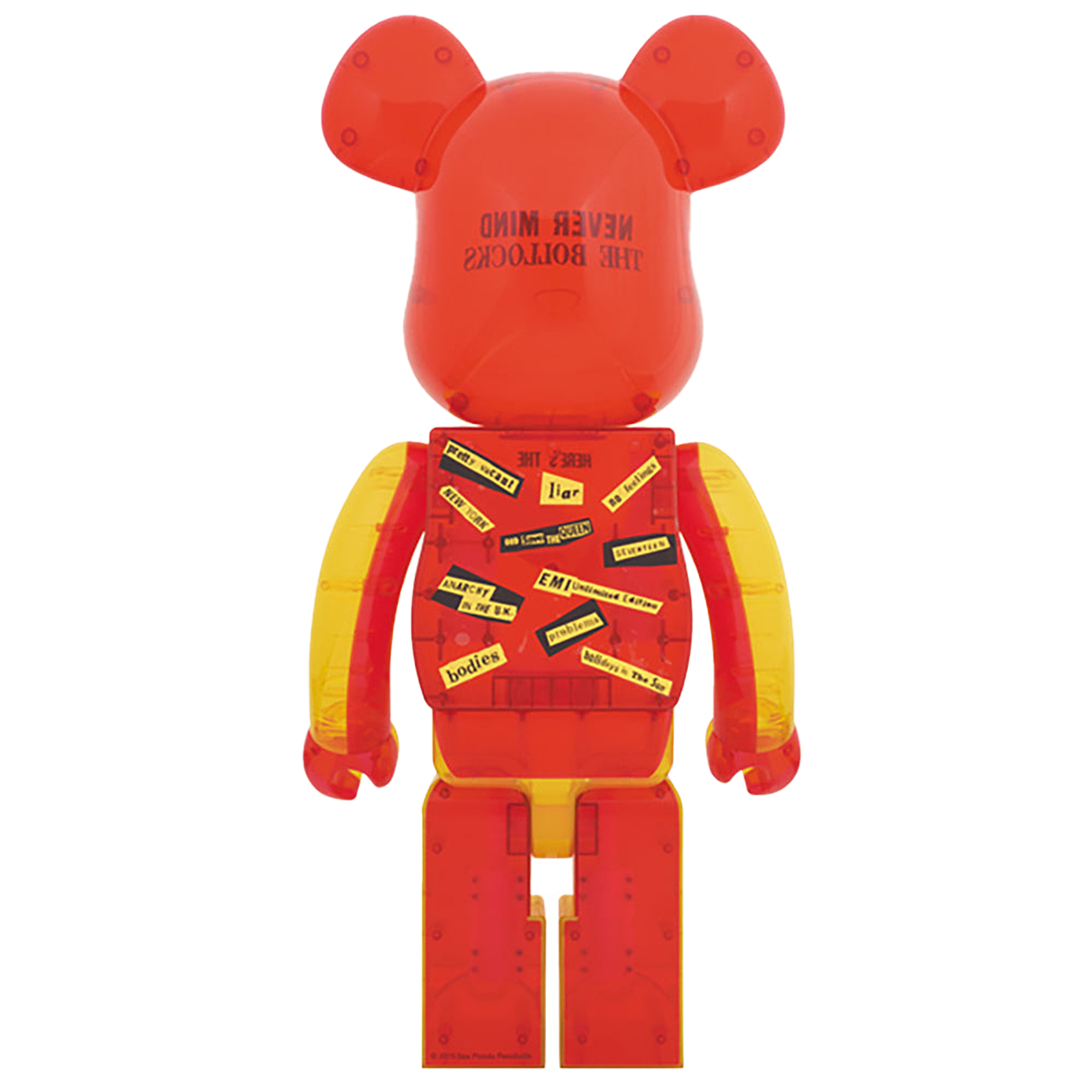 BE@RBRICK Sex Pistols Clear Ver.1000%