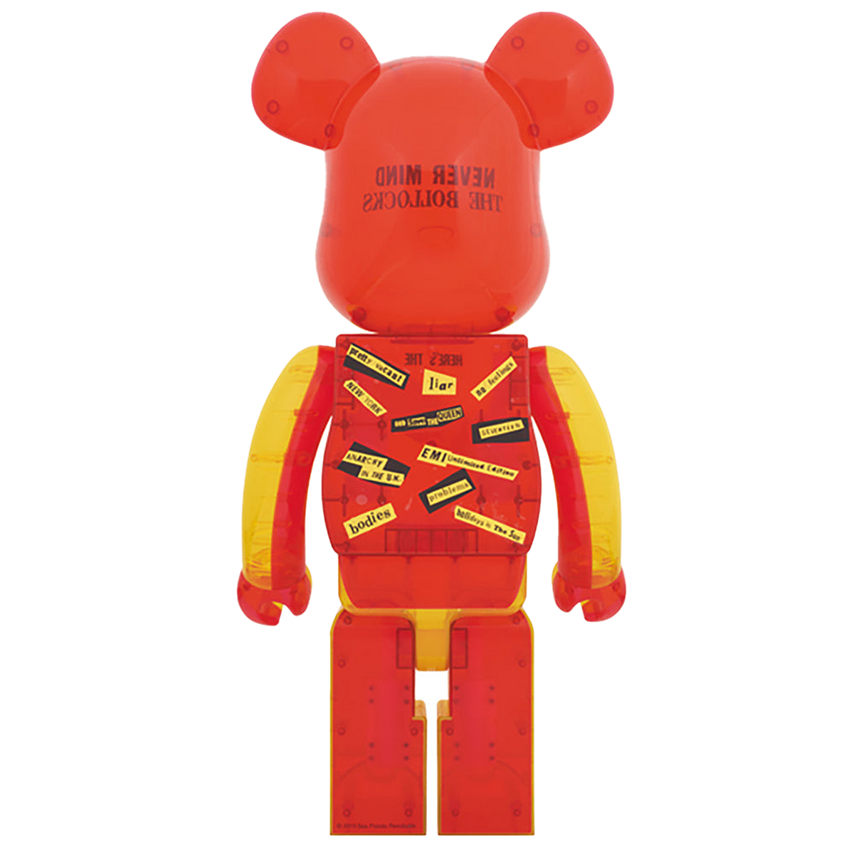 BE@RBRICK Sex Pistols Clear Ver.1000%