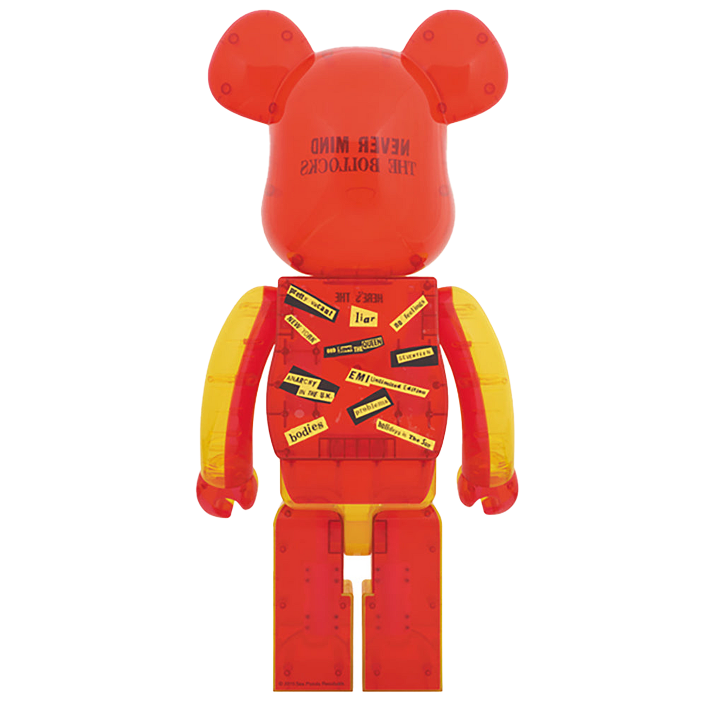 BE@RBRICK Sex Pistols Clear Ver.1000%