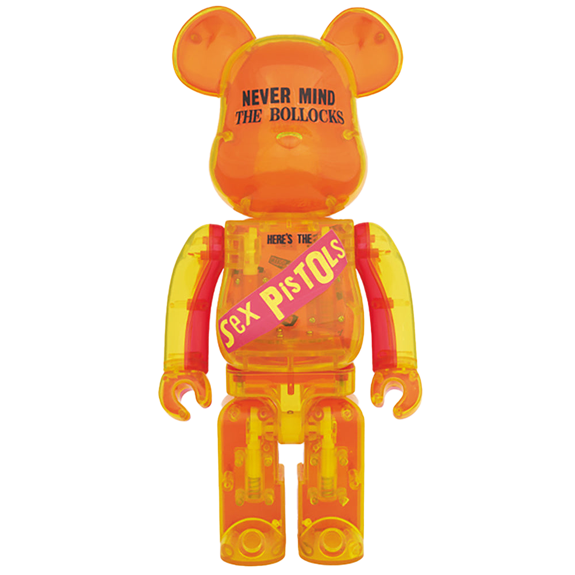 BE@RBRICK Sex Pistols Clear Ver.100% & 400%