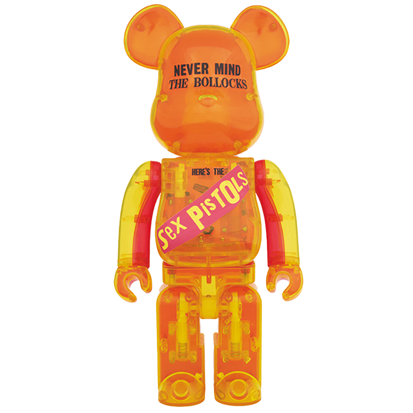 BE@RBRICK Sex Pistols Clear Ver.100% & 400%