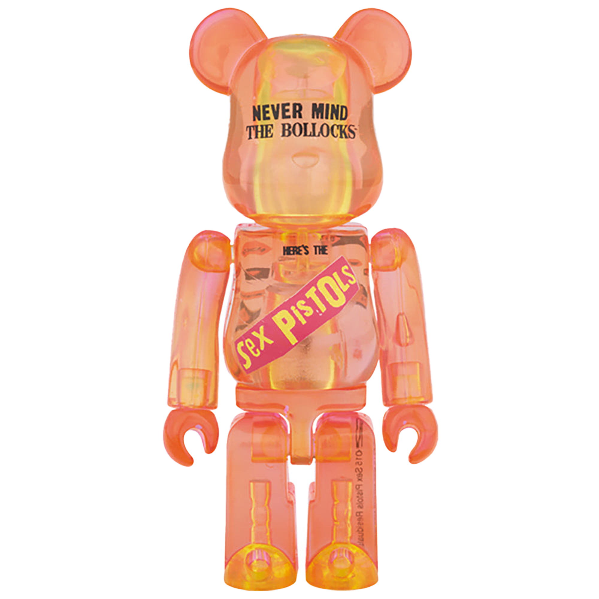 BE@RBRICK Sex Pistols Clear Ver.100% & 400%