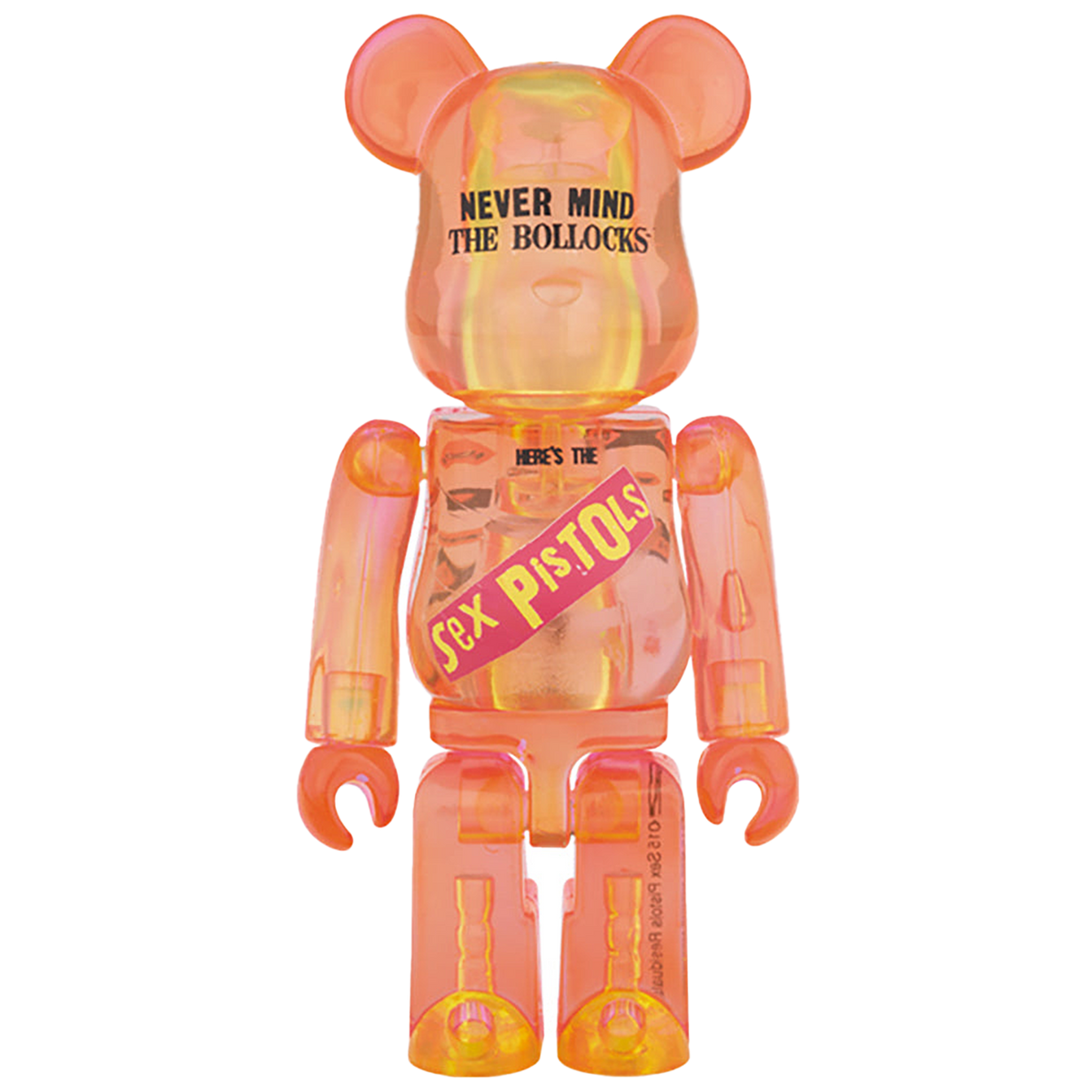 BE@RBRICK Sex Pistols Clear Ver.100% & 400%