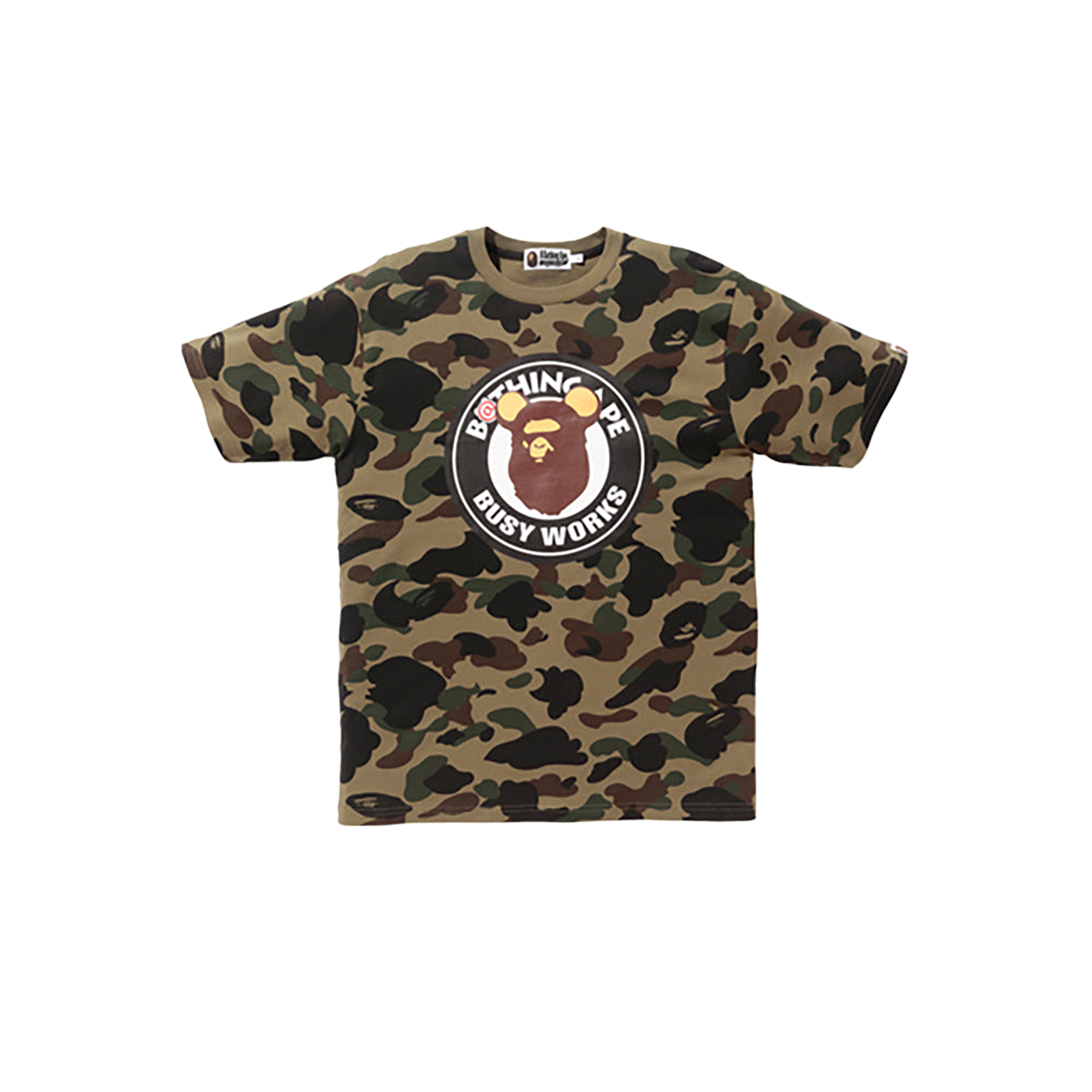 1ST CAMO BE@R BUSY WORKS TEE