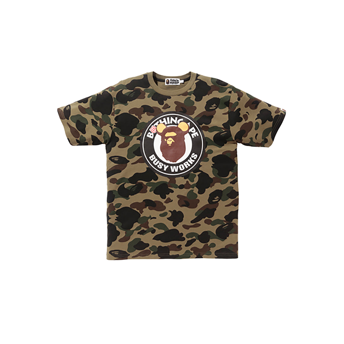 1ST CAMO BE@R BUSY WORKS TEE