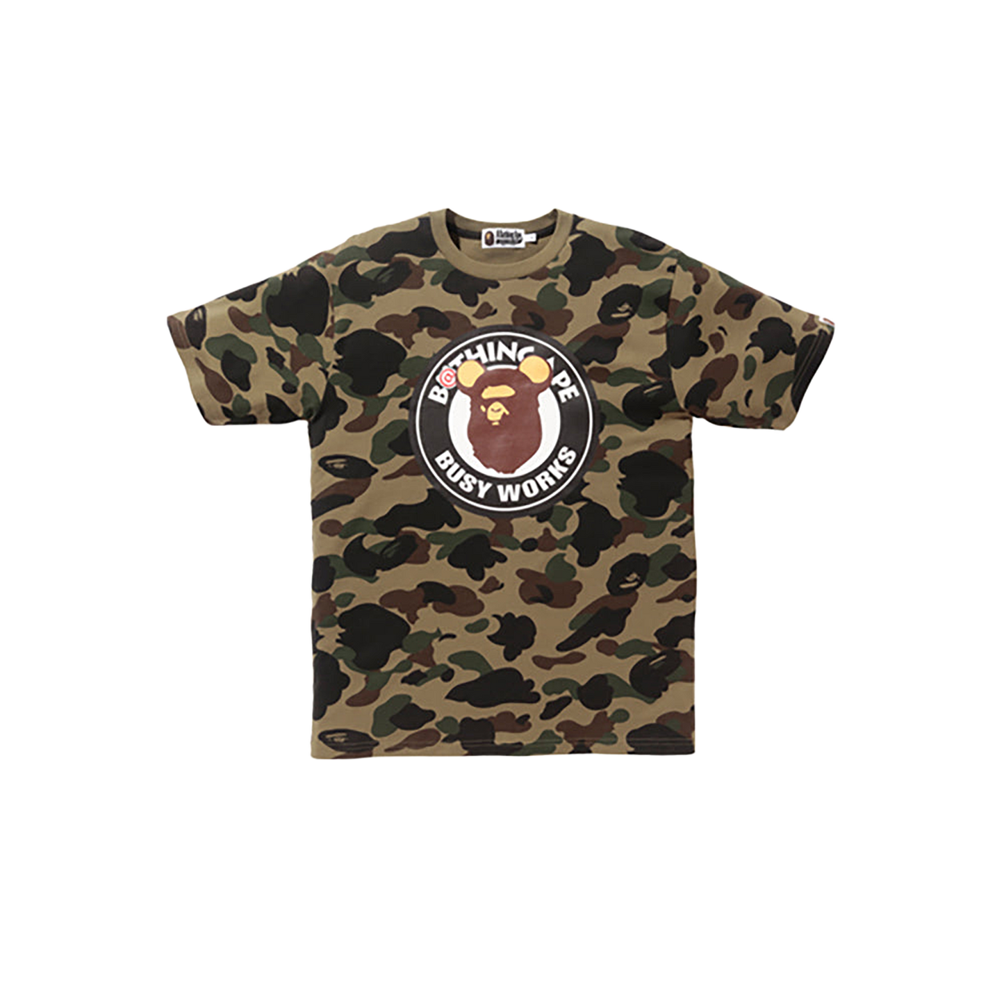 1ST CAMO BE@R BUSY WORKS TEE