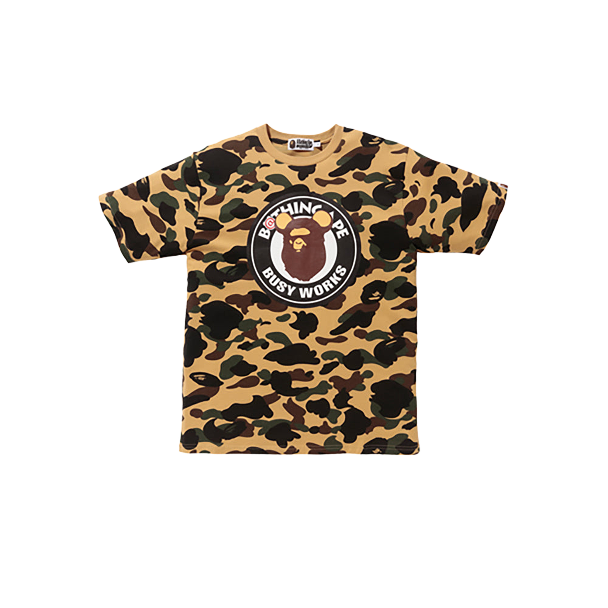 1ST CAMO BE@R BUSY WORKS TEE