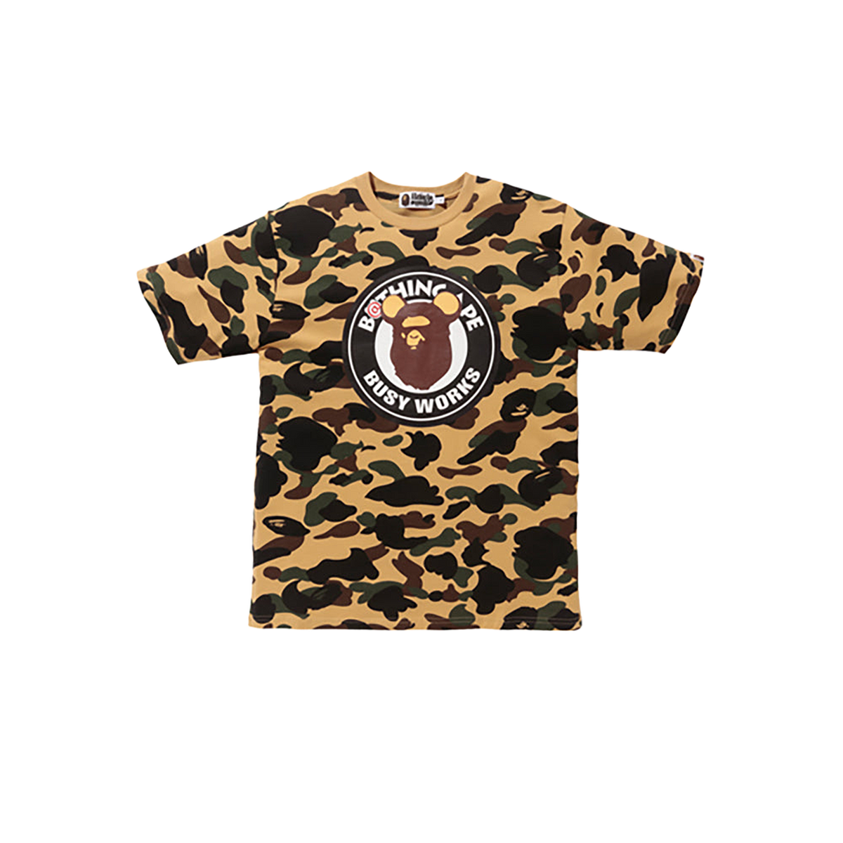 1ST CAMO BE@R BUSY WORKS TEE