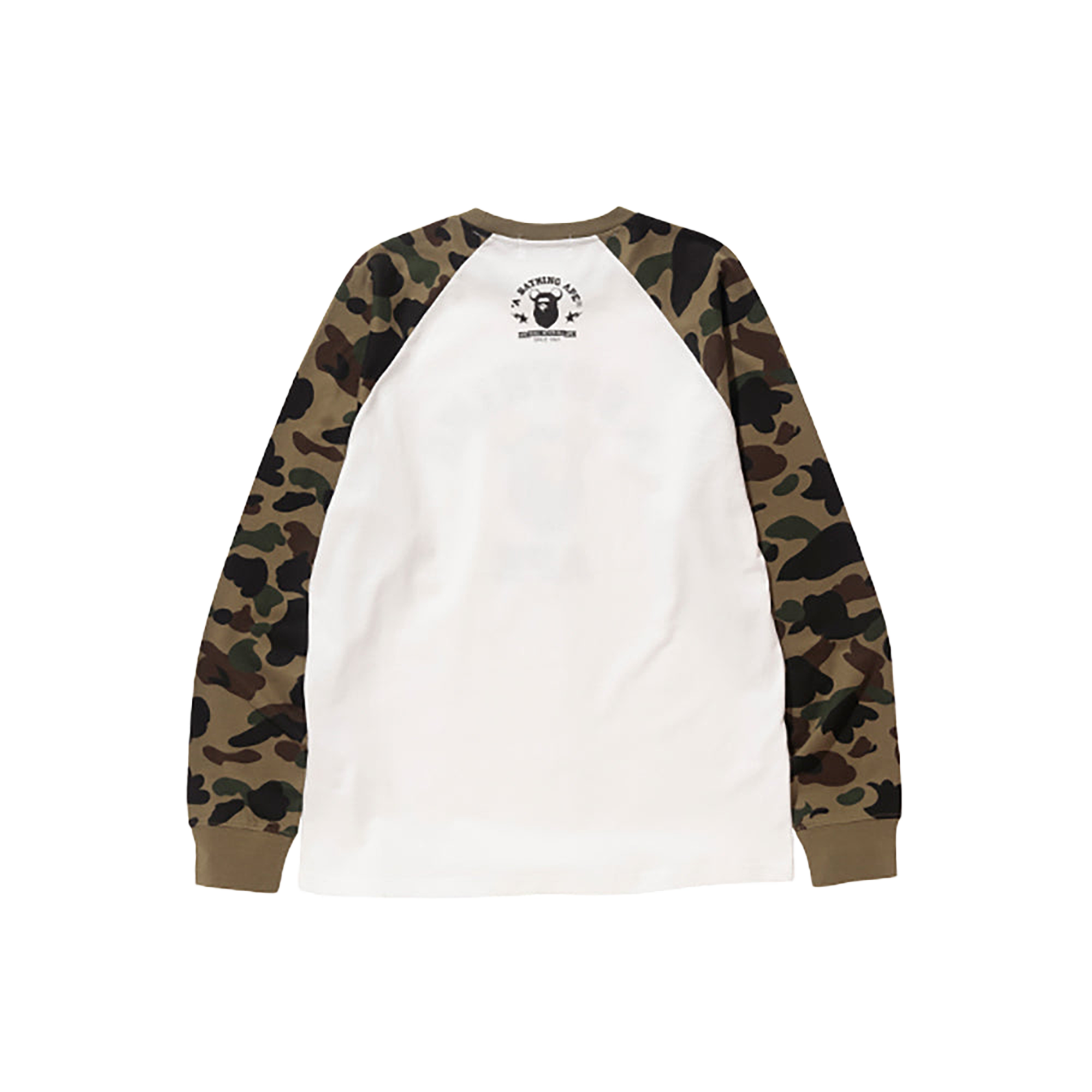 1ST CAMO BE@R COLLEGE L/S TEE