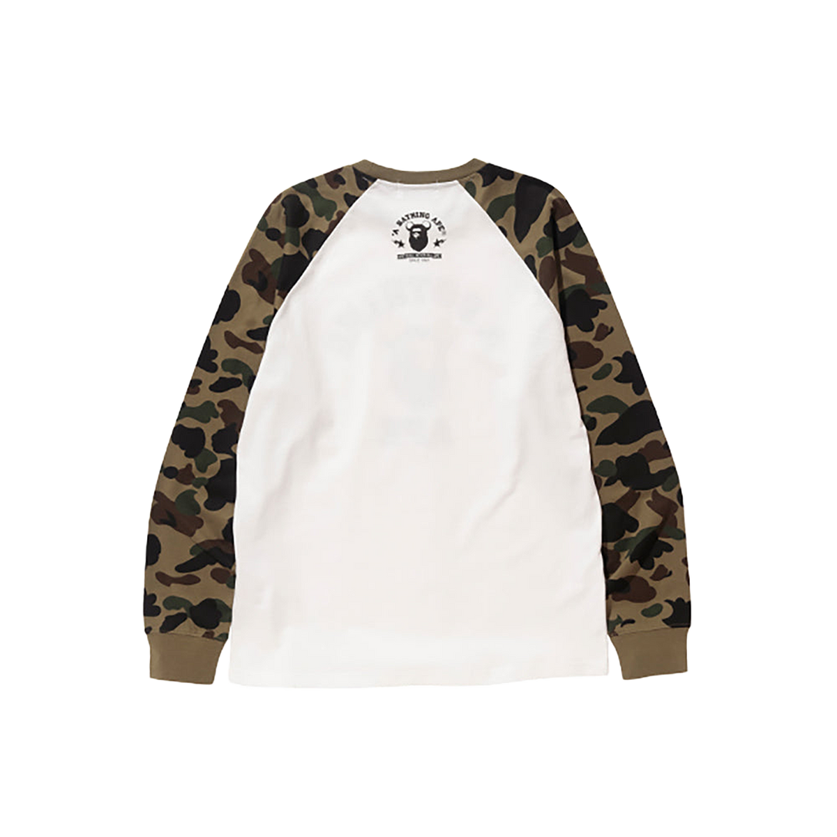 1ST CAMO BE@R COLLEGE L/S TEE
