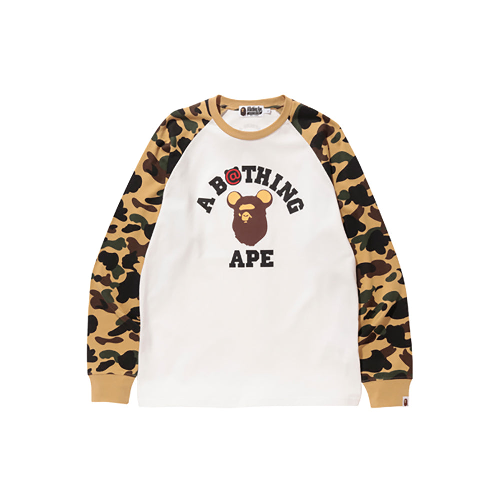 1ST CAMO BE@R COLLEGE L/S TEE_4