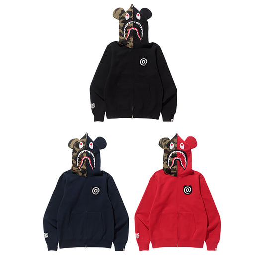 SHARK BE@R FULL ZIP HOODIE_0