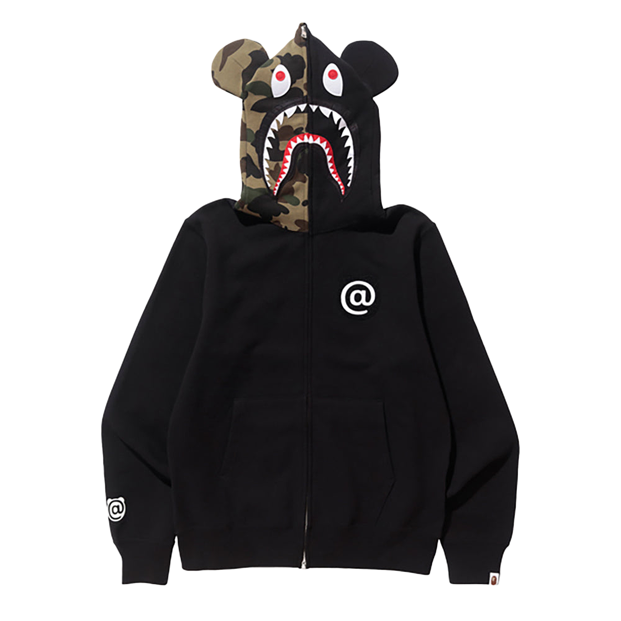 SHARK BE@R FULL ZIP HOODIE