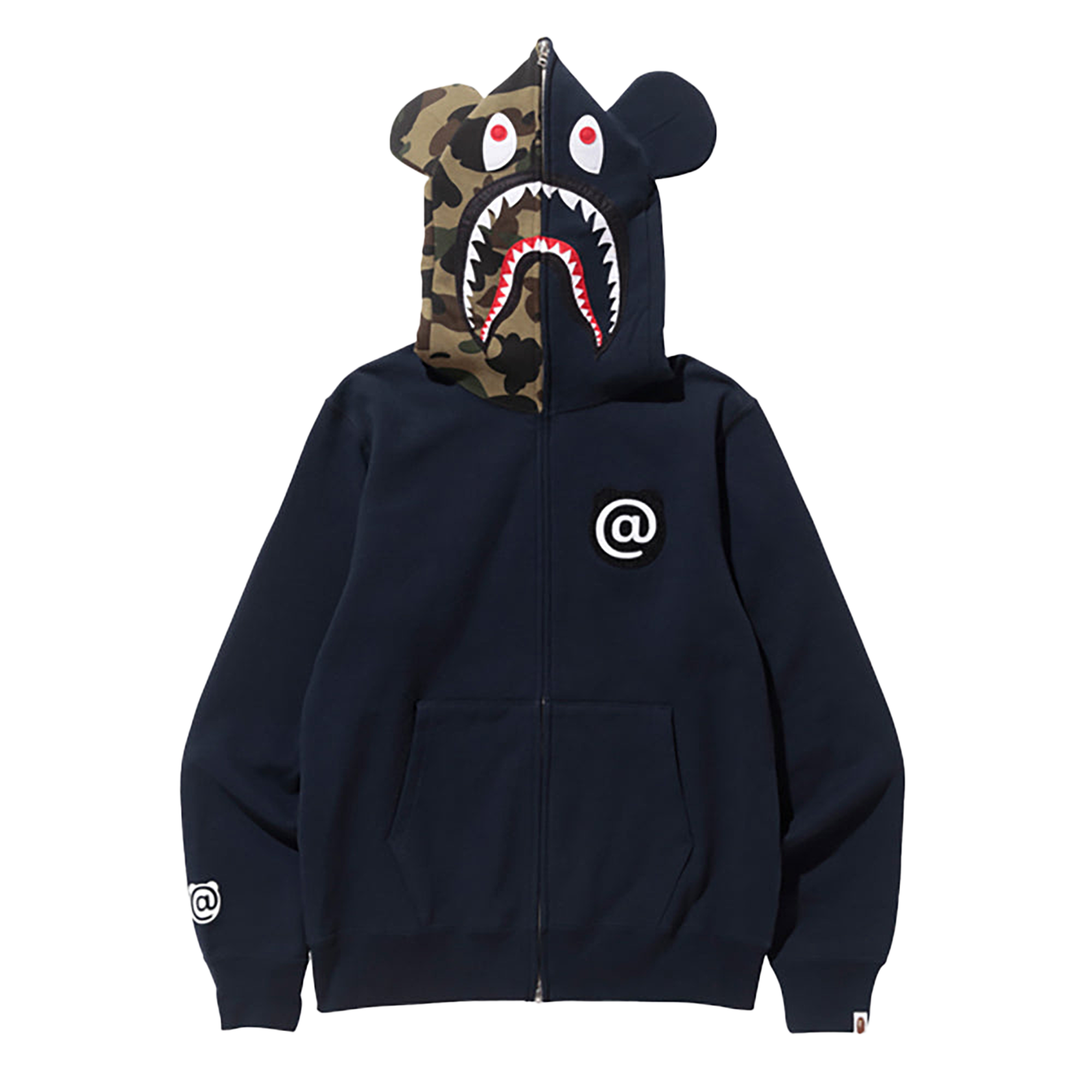 SHARK BE@R FULL ZIP HOODIE