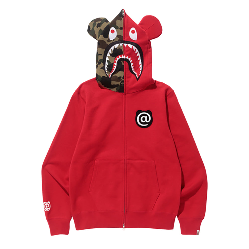 SHARK BE@R FULL ZIP HOODIE_3