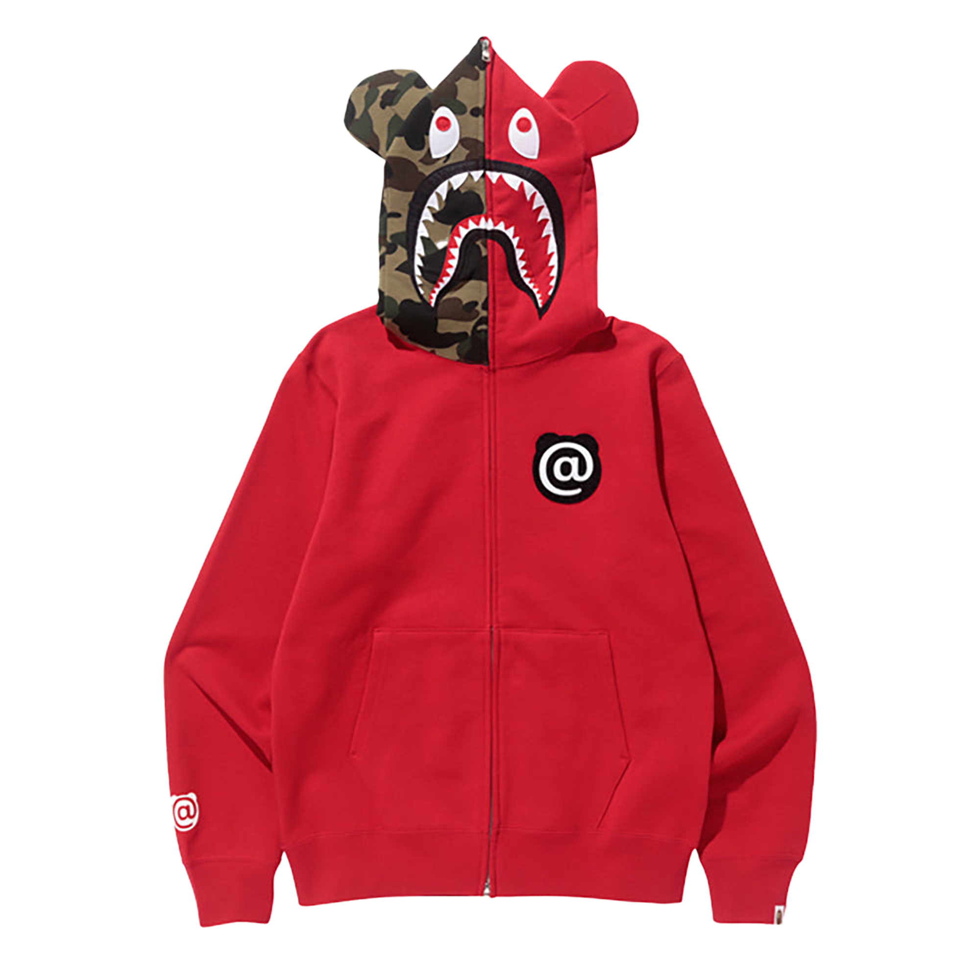 SHARK BE@R FULL ZIP HOODIE