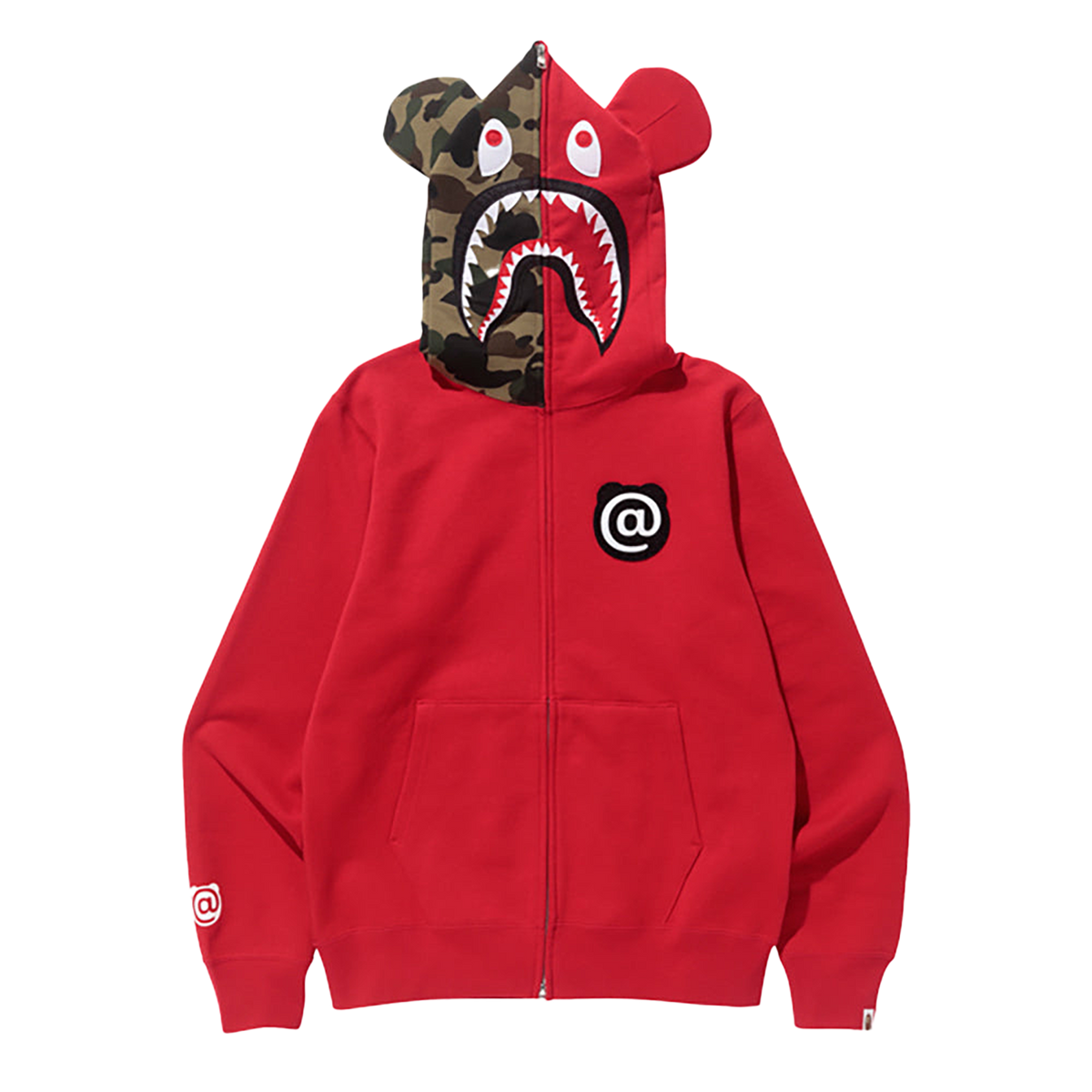 SHARK BE@R FULL ZIP HOODIE