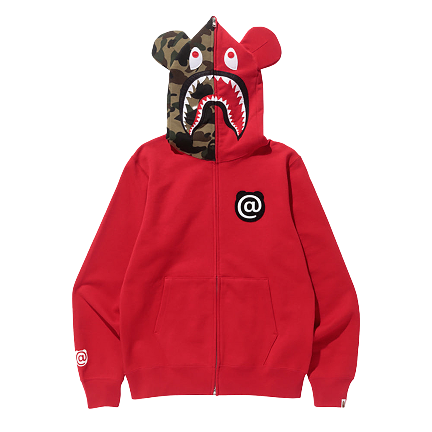 SHARK BE@R FULL ZIP HOODIE