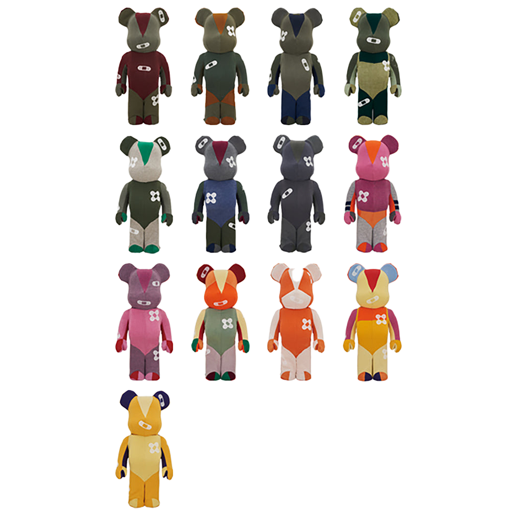 DR x ROMANELLI ONE OF KIND COLLECTION BE@RBRICK 1000％