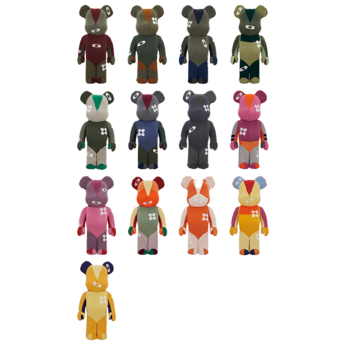 DR x ROMANELLI ONE OF KIND COLLECTION BE@RBRICK 1000％