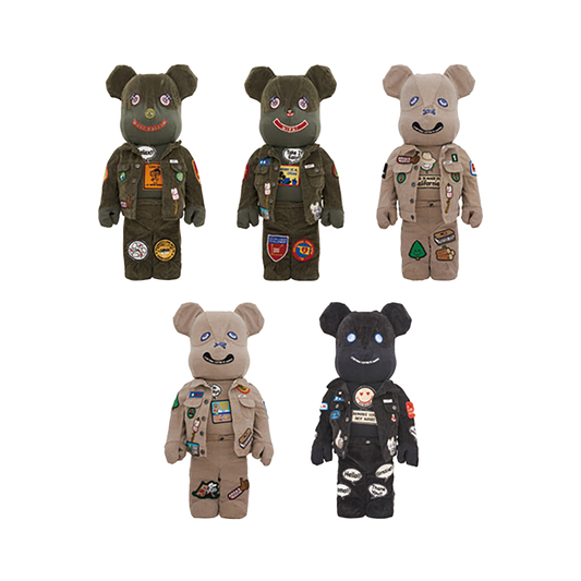 DRxROMANELLI x GUESS JEANS USA X ALM ONE OF KIND COLLECTION BE@RBRICK 1000％