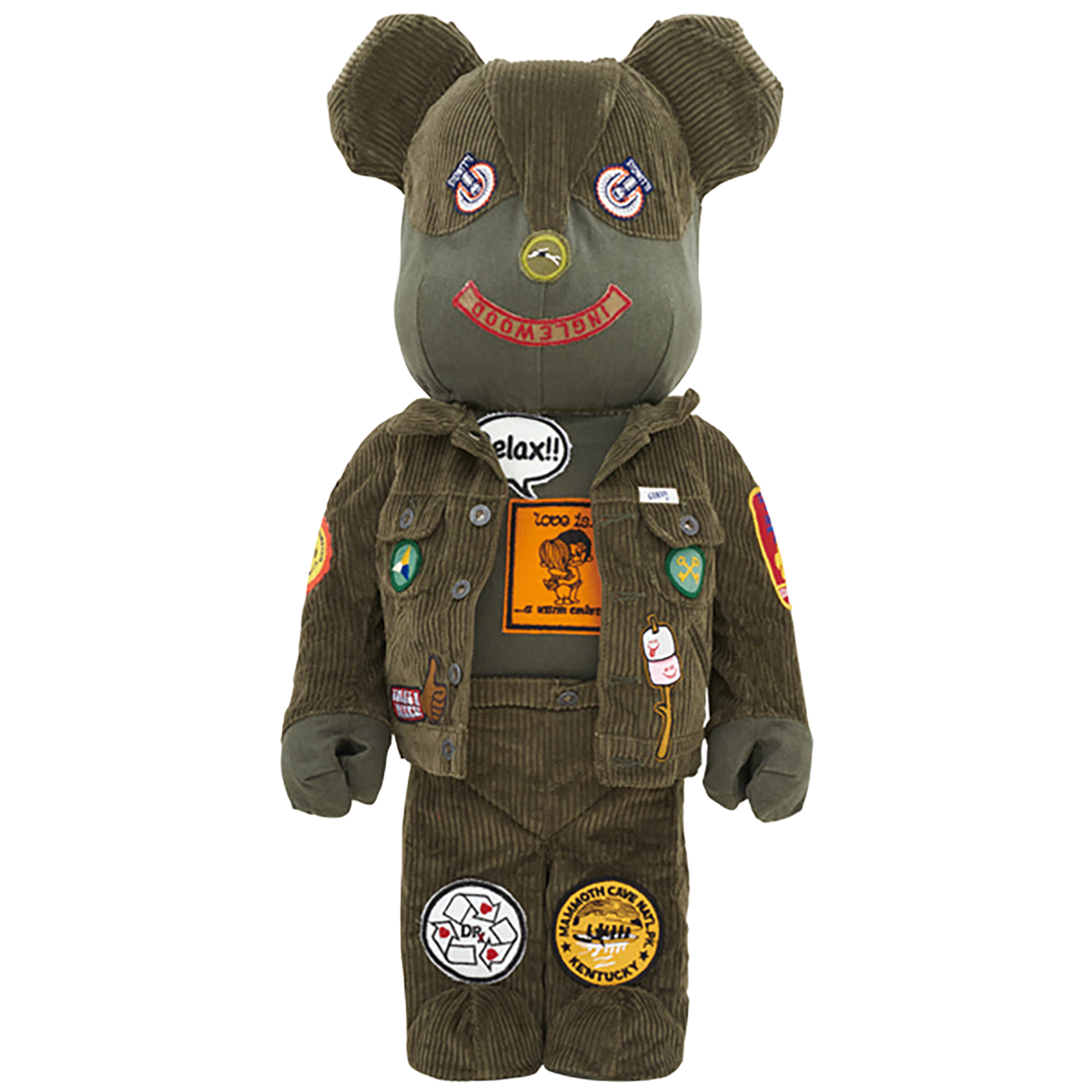 DRxROMANELLI x GUESS JEANS USA X ALM ONE OF KIND COLLECTION BE@RBRICK 1000％