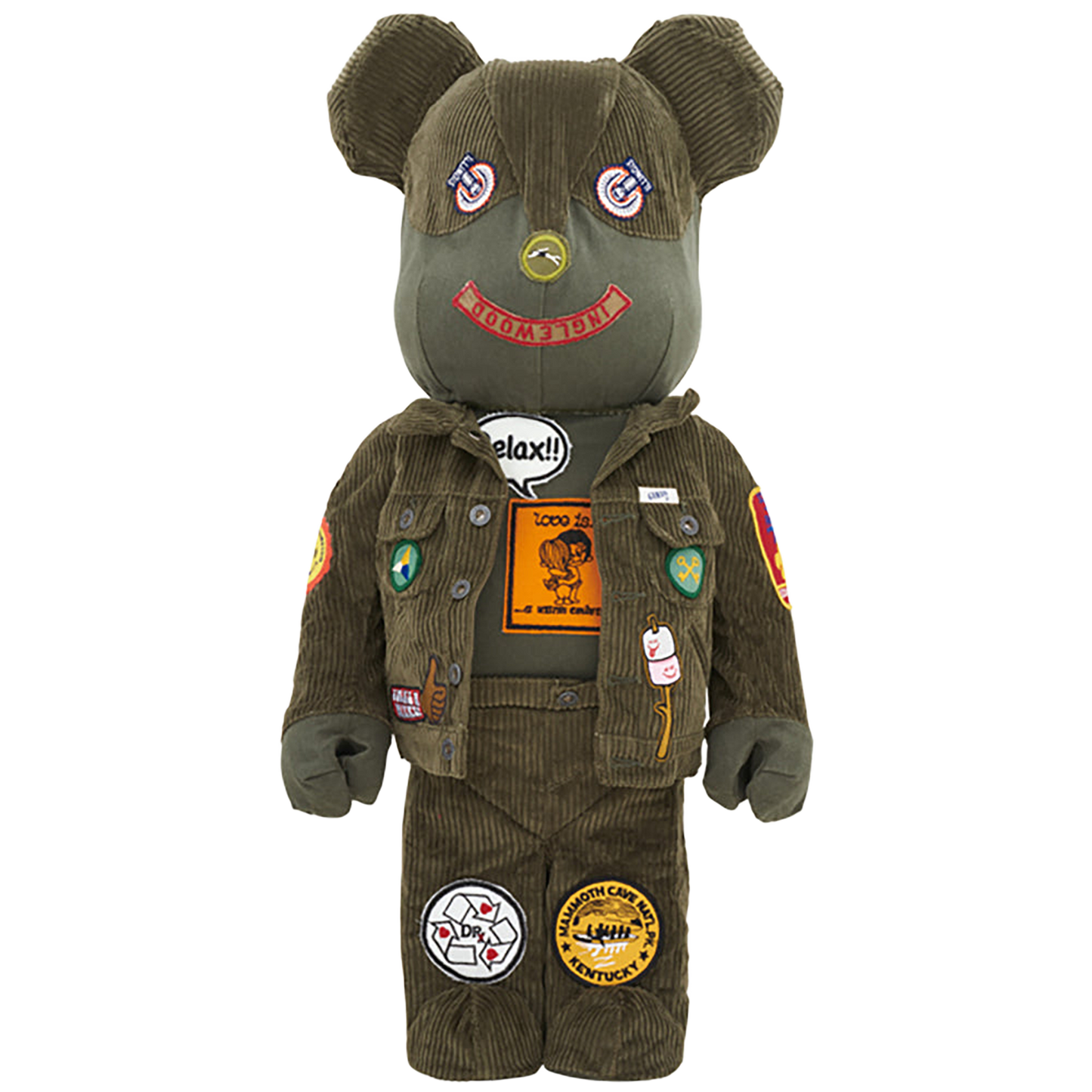 DRxROMANELLI x GUESS JEANS USA X ALM ONE OF KIND COLLECTION BE@RBRICK 1000％