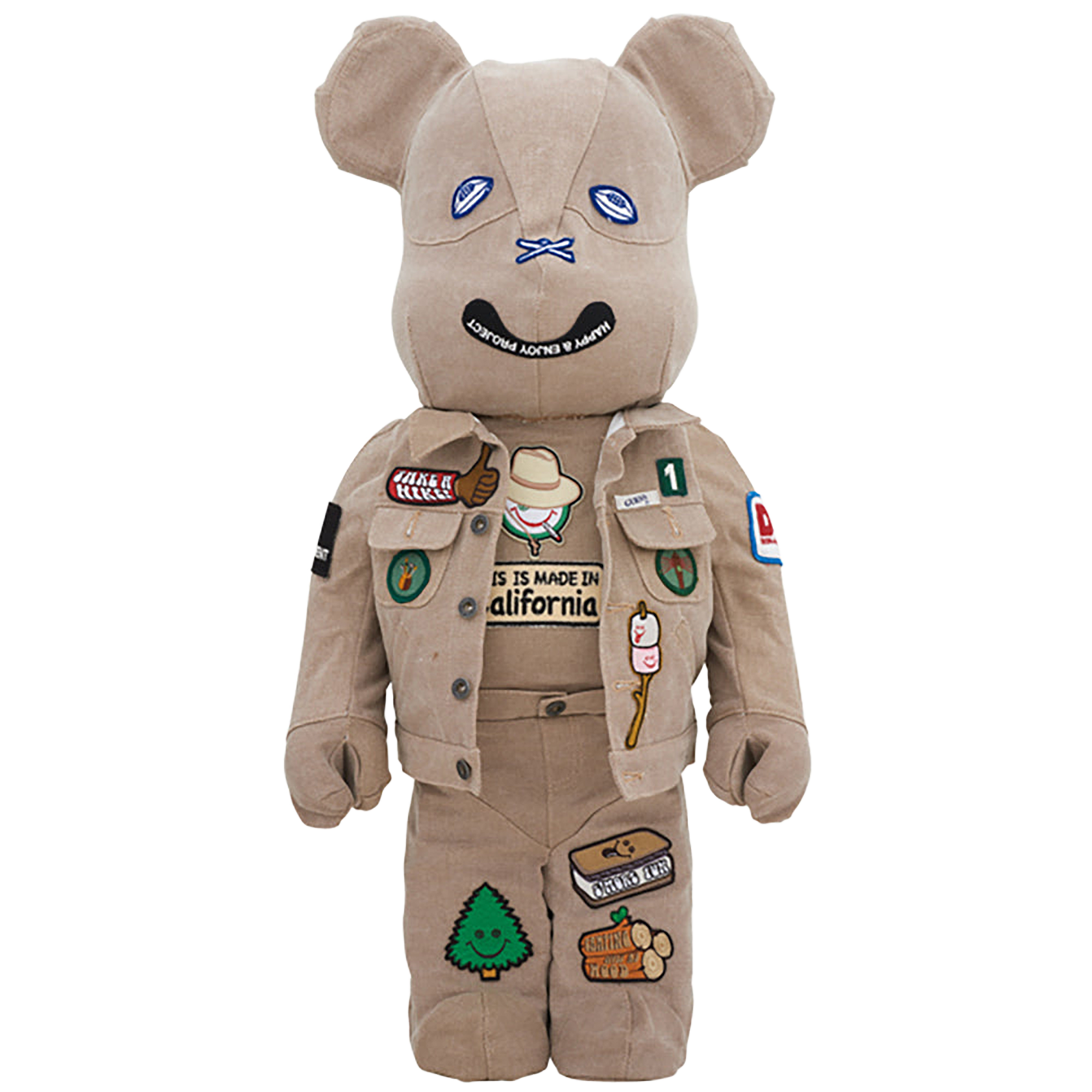 DRxROMANELLI x GUESS JEANS USA X ALM ONE OF KIND COLLECTION BE@RBRICK 1000％