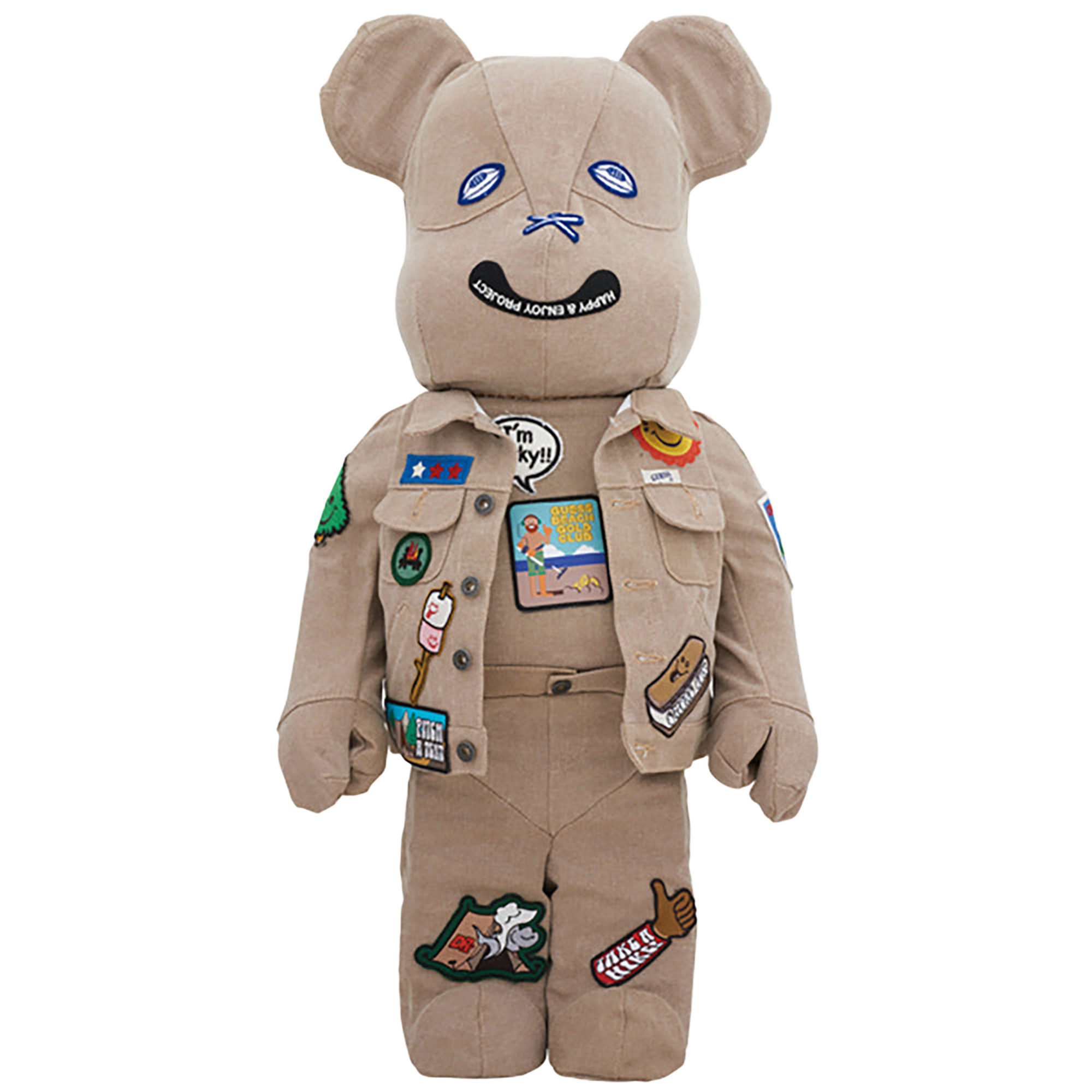 DRxROMANELLI x GUESS JEANS USA X ALM ONE OF KIND COLLECTION BE@RBRICK 1000％