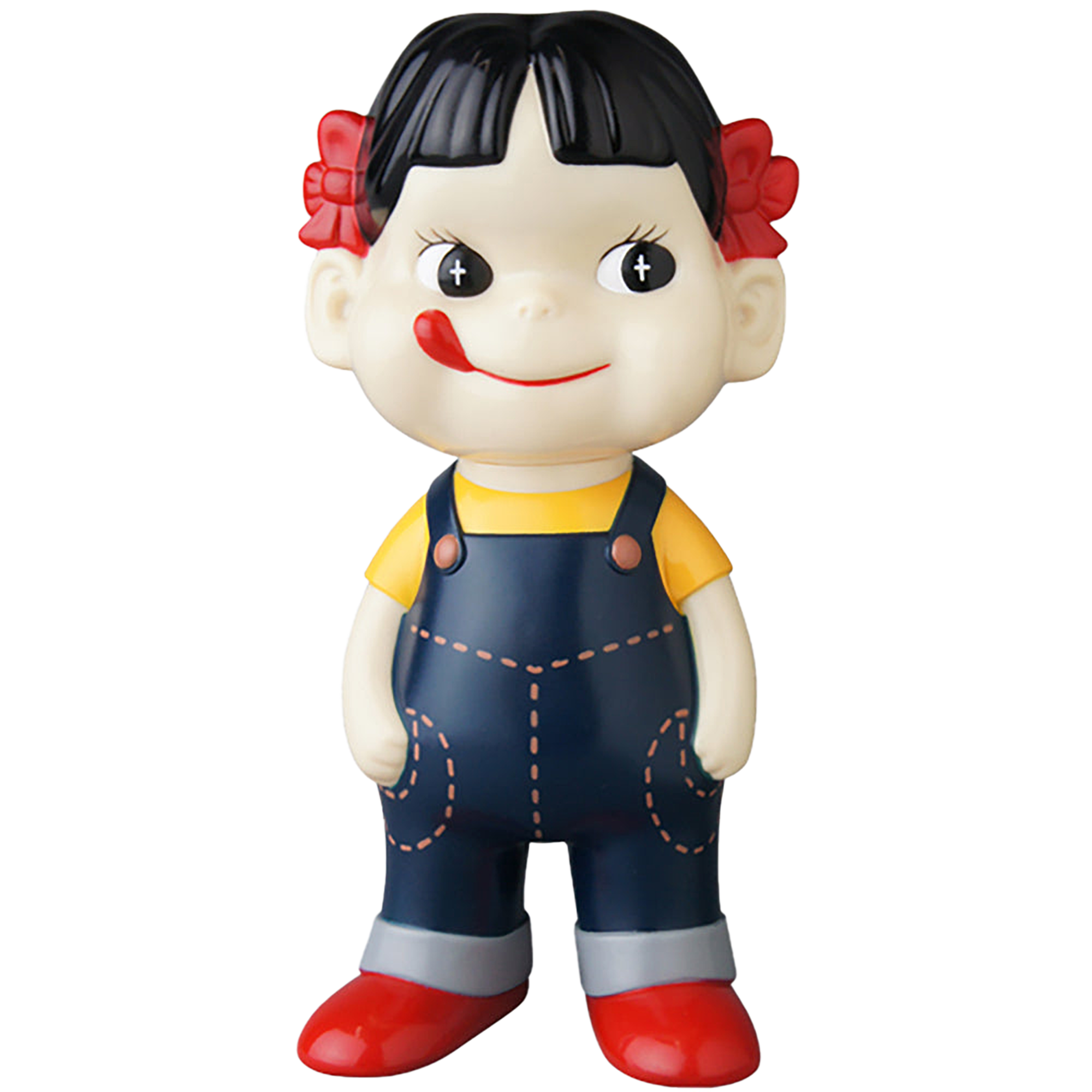 不二家ソフビコレクション ペコちゃん（ステッチライン）