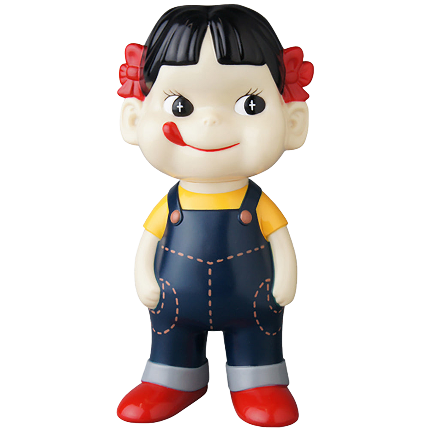 不二家ソフビコレクション ペコちゃん（ステッチライン）