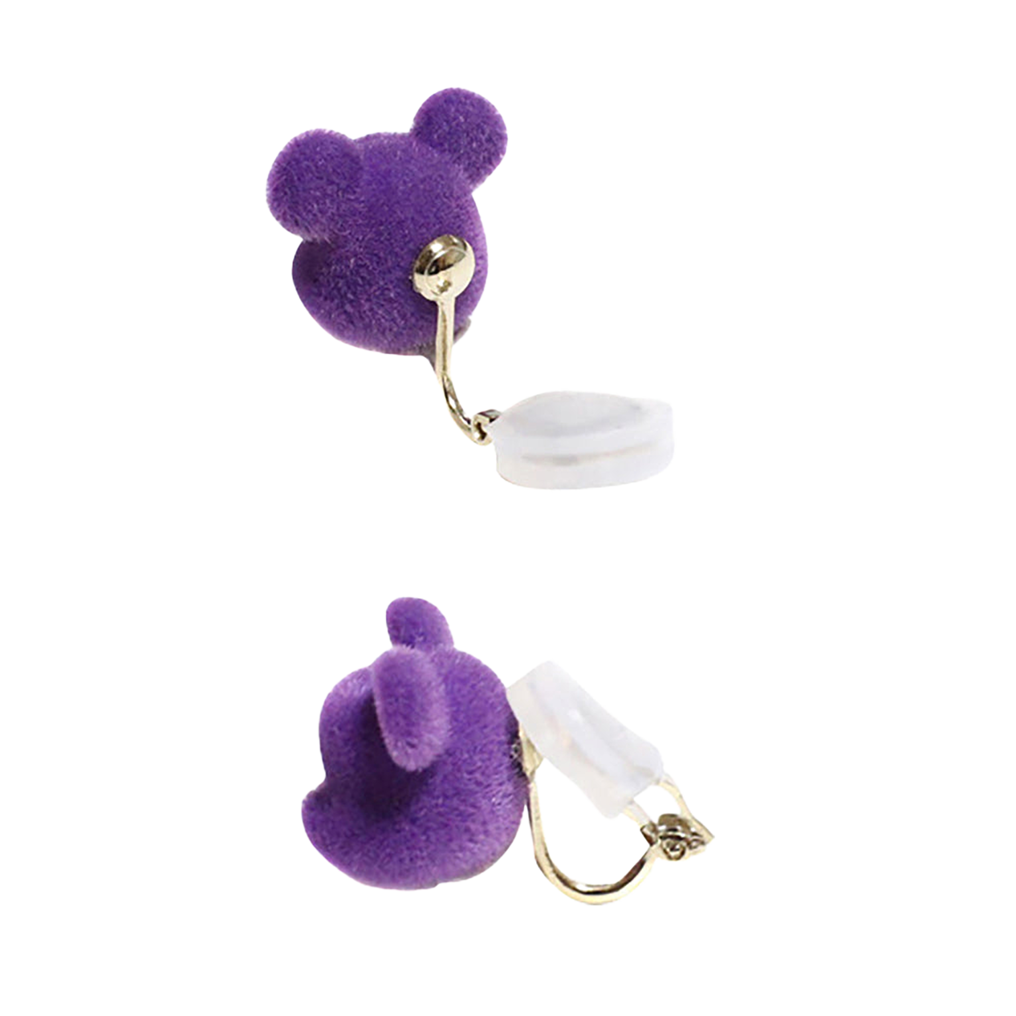 dix × BE@RBRICK / VELVET BE@RBRICK EARRING