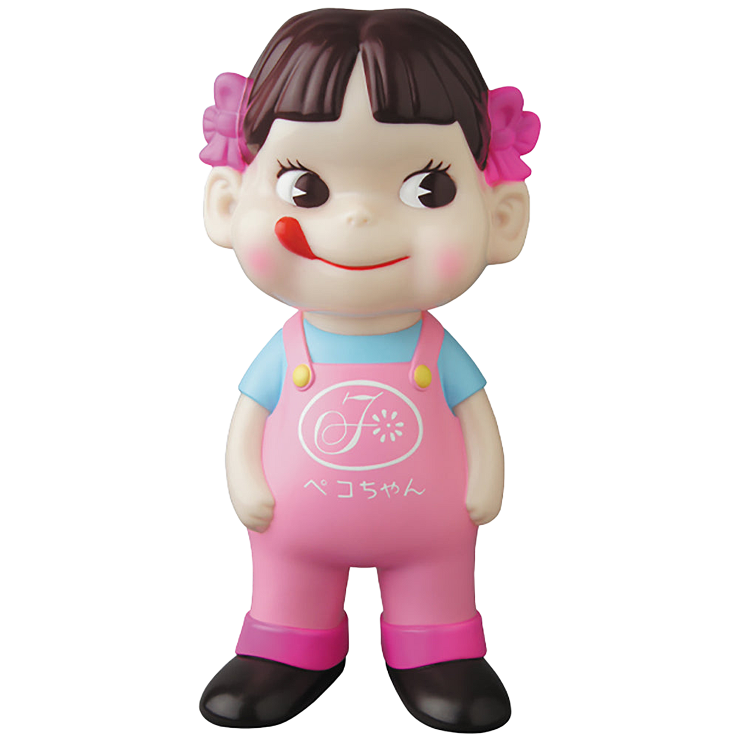 不二家ソフビコレクション ペコちゃん（ピンクオーバーオール）