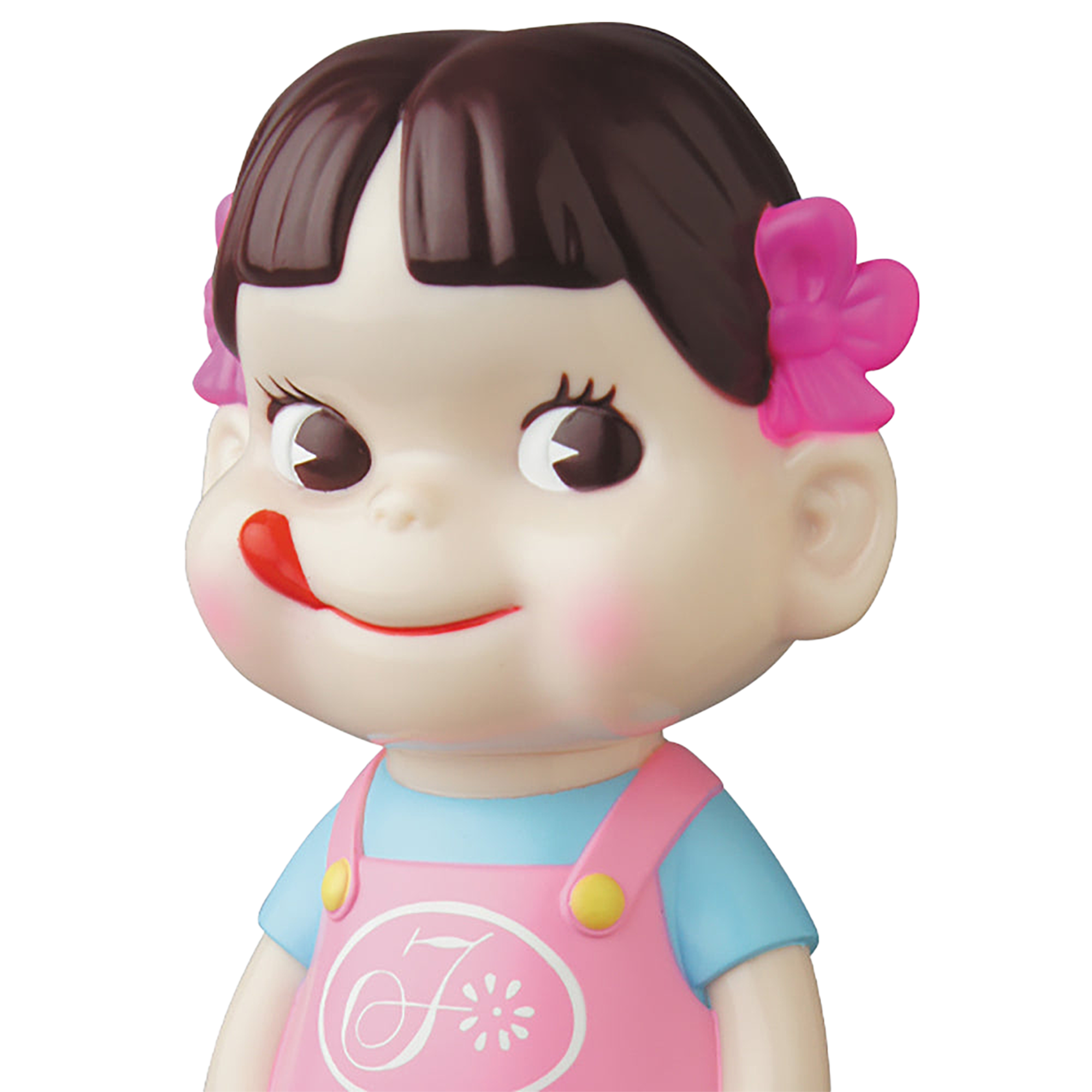 不二家ソフビコレクション ペコちゃん（ピンクオーバーオール）