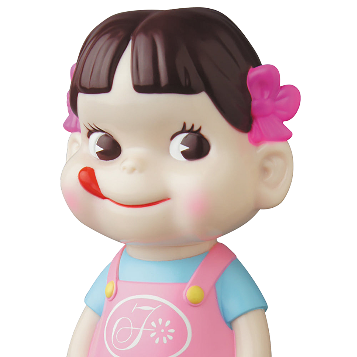 不二家ソフビコレクション ペコちゃん（ピンクオーバーオール）