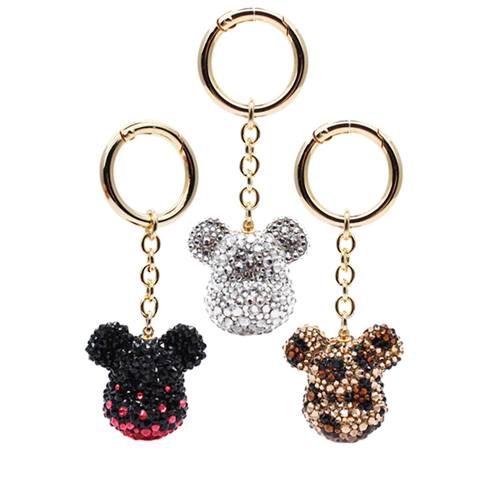BE@RBRICK CRYSTAL DECORATE CHARM(CRYSTAL/BLACK/LEO)_0