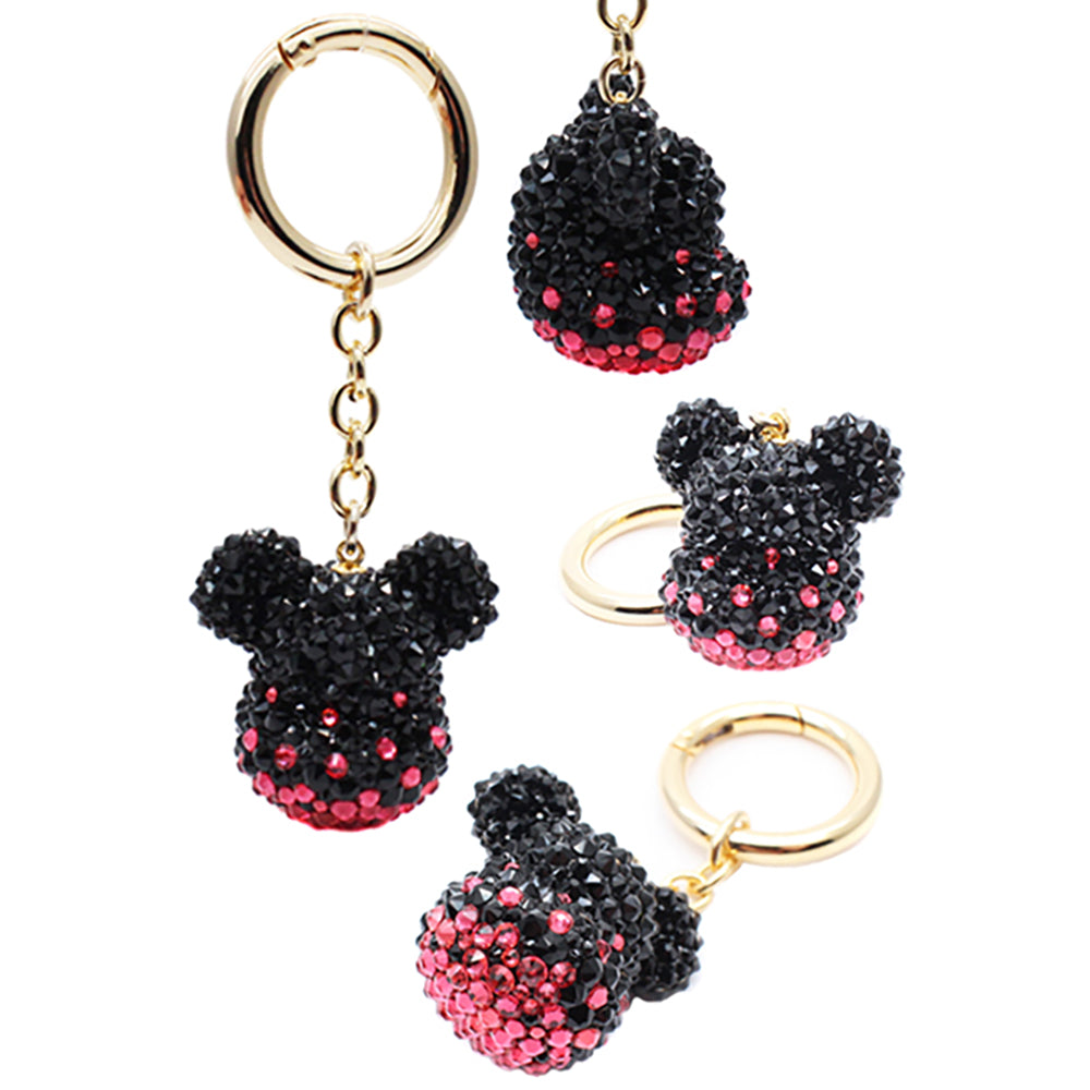 BE@RBRICK CRYSTAL DECORATE CHARM(CRYSTAL/BLACK/LEO)_1
