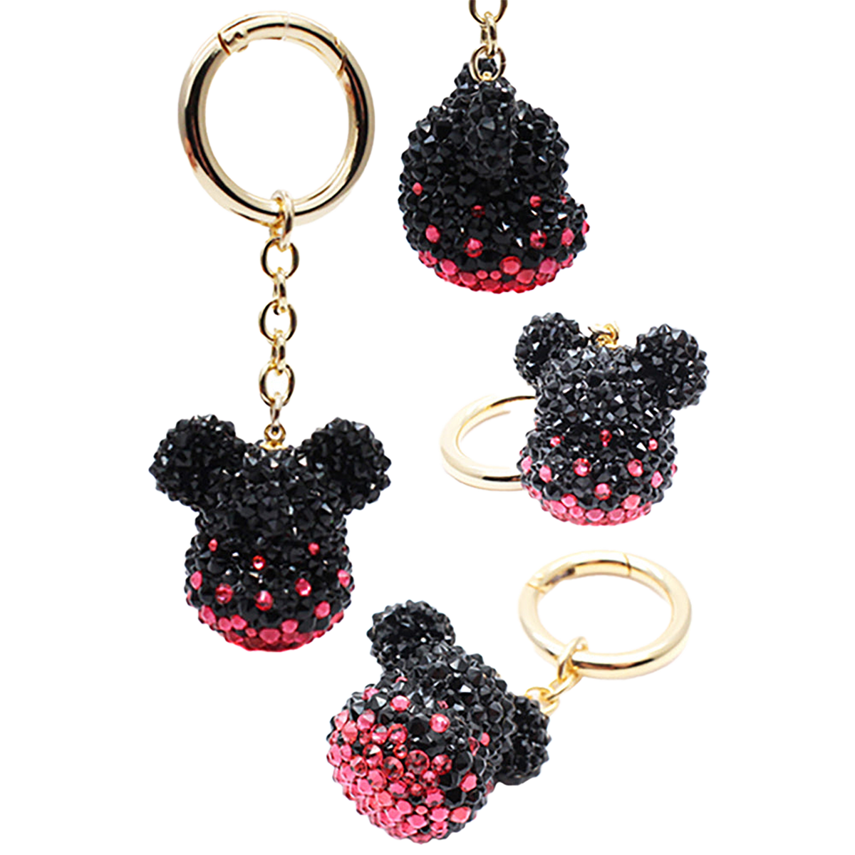 BE@RBRICK CRYSTAL DECORATE CHARM(CRYSTAL/BLACK/LEO)