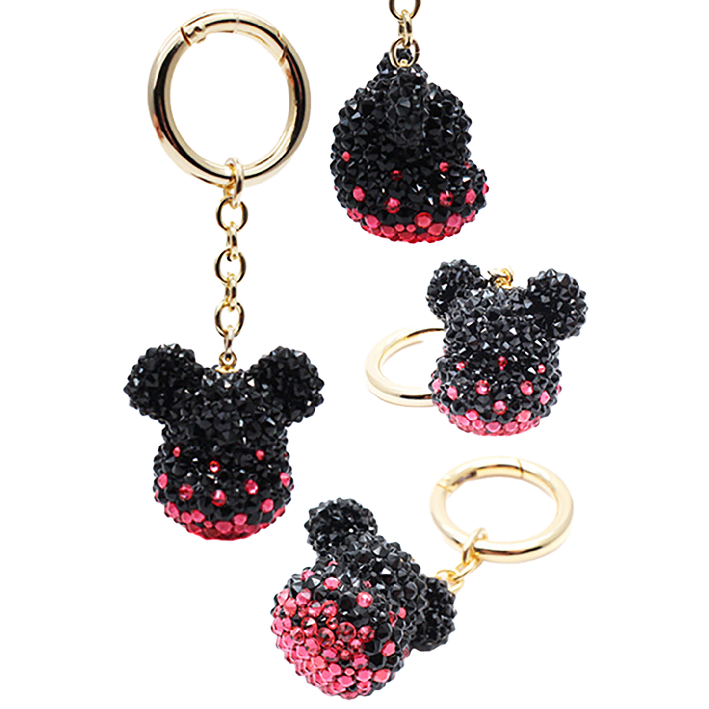 BE@RBRICK CRYSTAL DECORATE CHARM(CRYSTAL/BLACK/LEO)