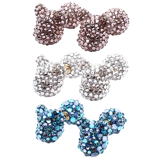BE@RBRICK CRYSTAL DECORATE PIERCE(CRYSTAL/PINK/BLUE)