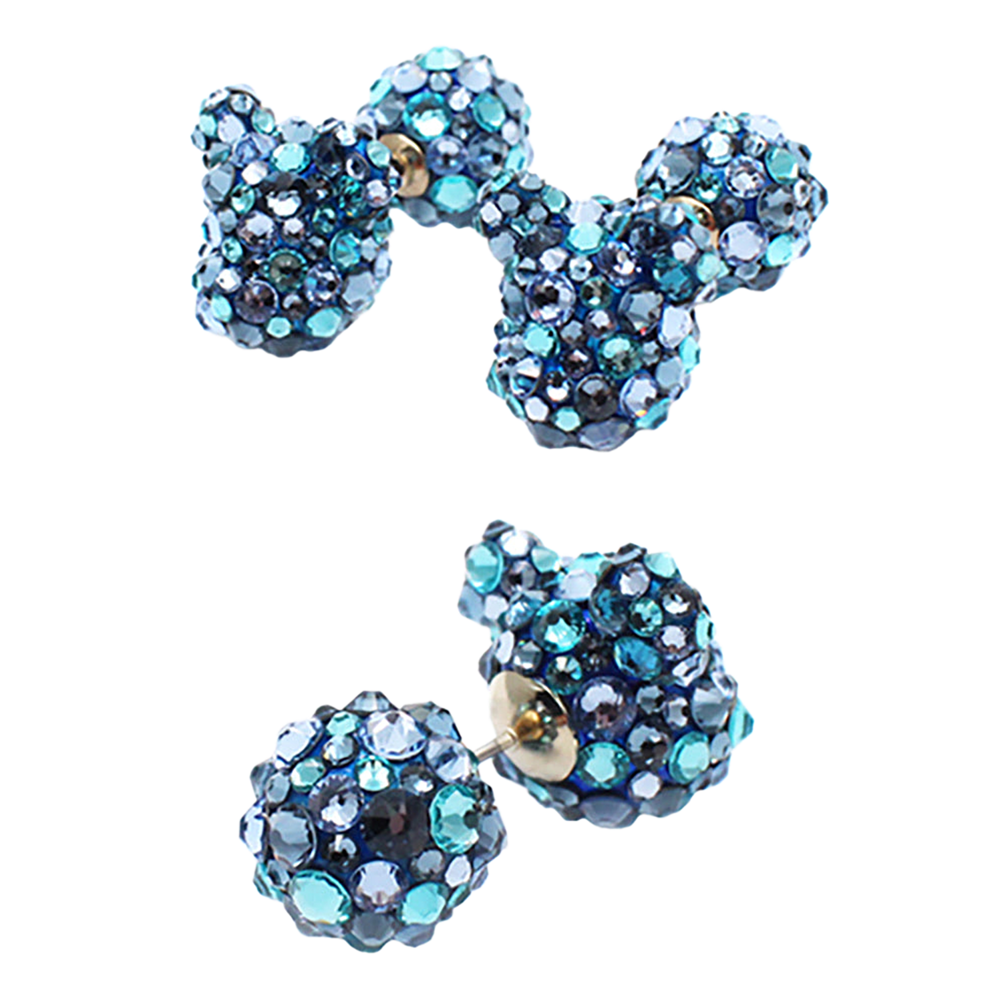 BE@RBRICK CRYSTAL DECORATE PIERCE(CRYSTAL/PINK/BLUE)