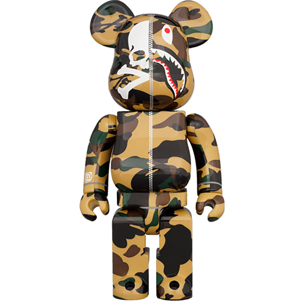 MASTERMIND VS BAPE(R)️ BE@RBRICK 100% & 400% (YELLOW)_2