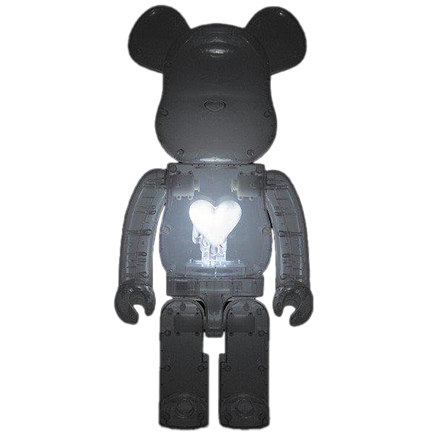 BE@RBRICK BLACK HEART 1000％ BE@RBRICK EMOTIONALLY UNAVAILABLE Black Heart 1000%【Lottery sale