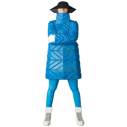 B-GIRL Down Jacket NAGAME BLUE