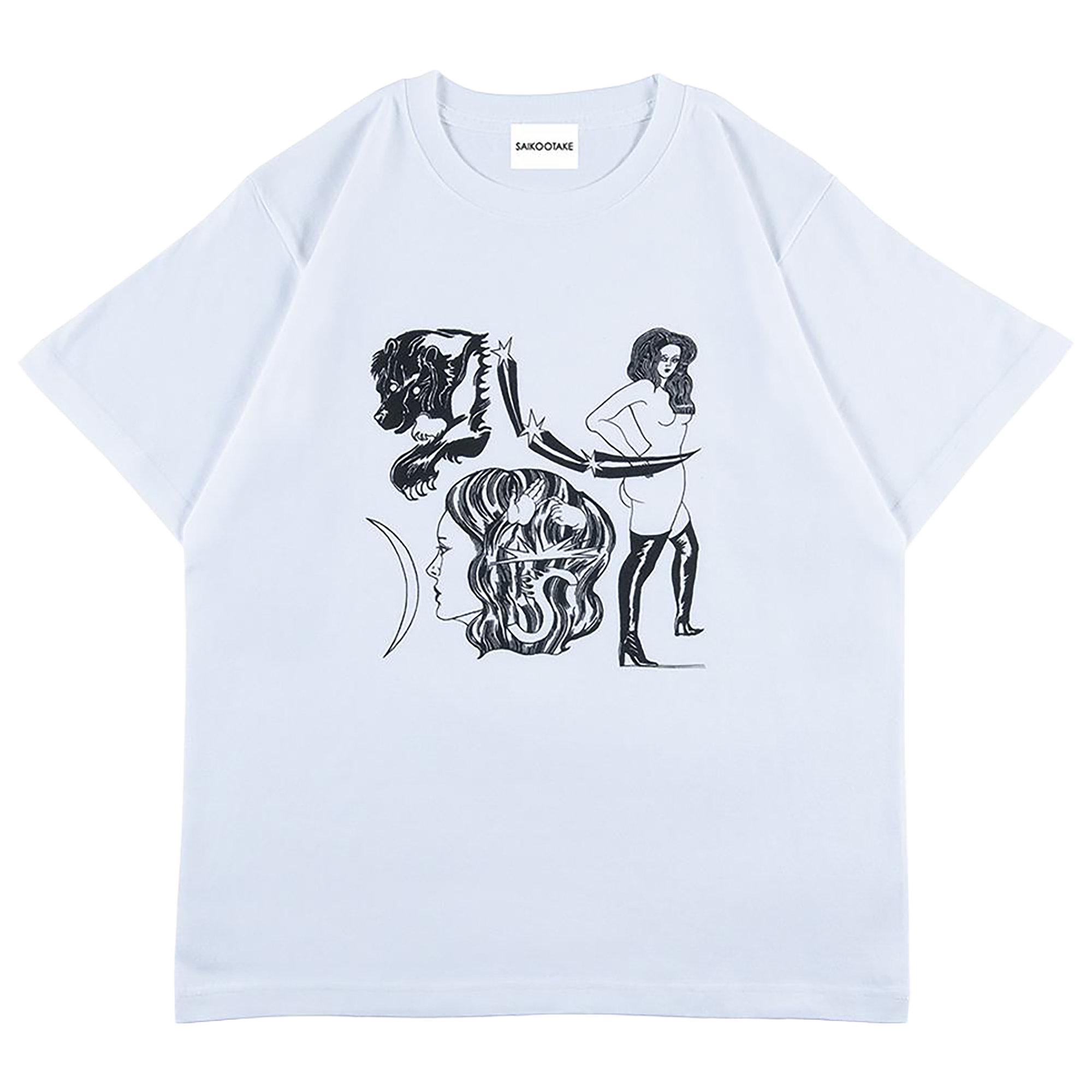 MLE×SAIKO OTAKE T恤“PLANET”