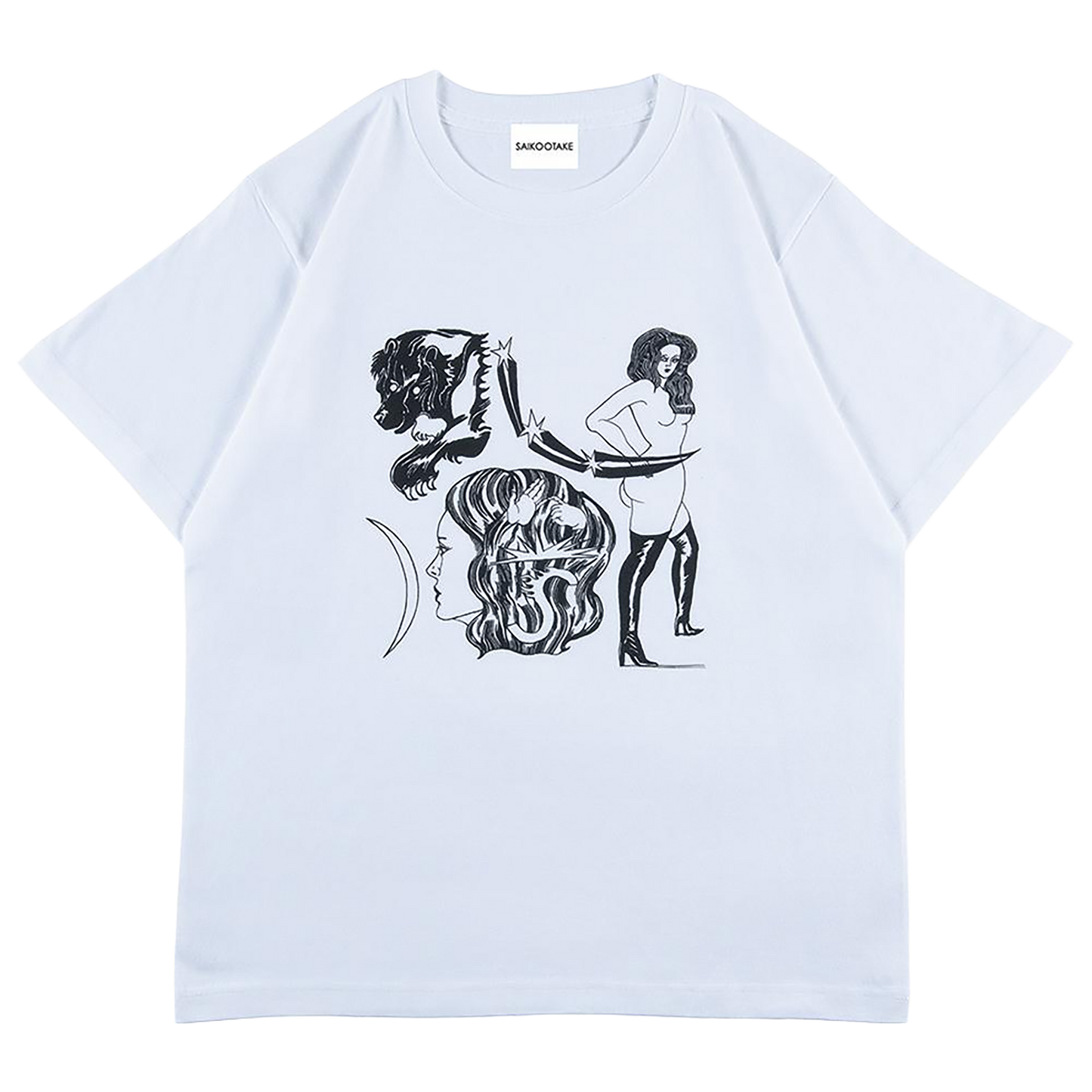 MLE×SAIKO OTAKE T恤“PLANET”