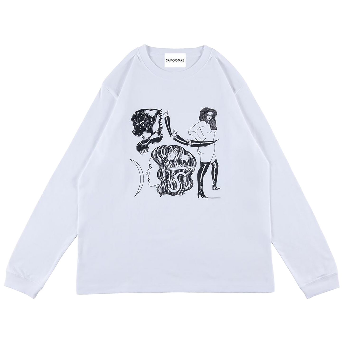 MLE × SAIKO OTAKE L 恤“PLANET”