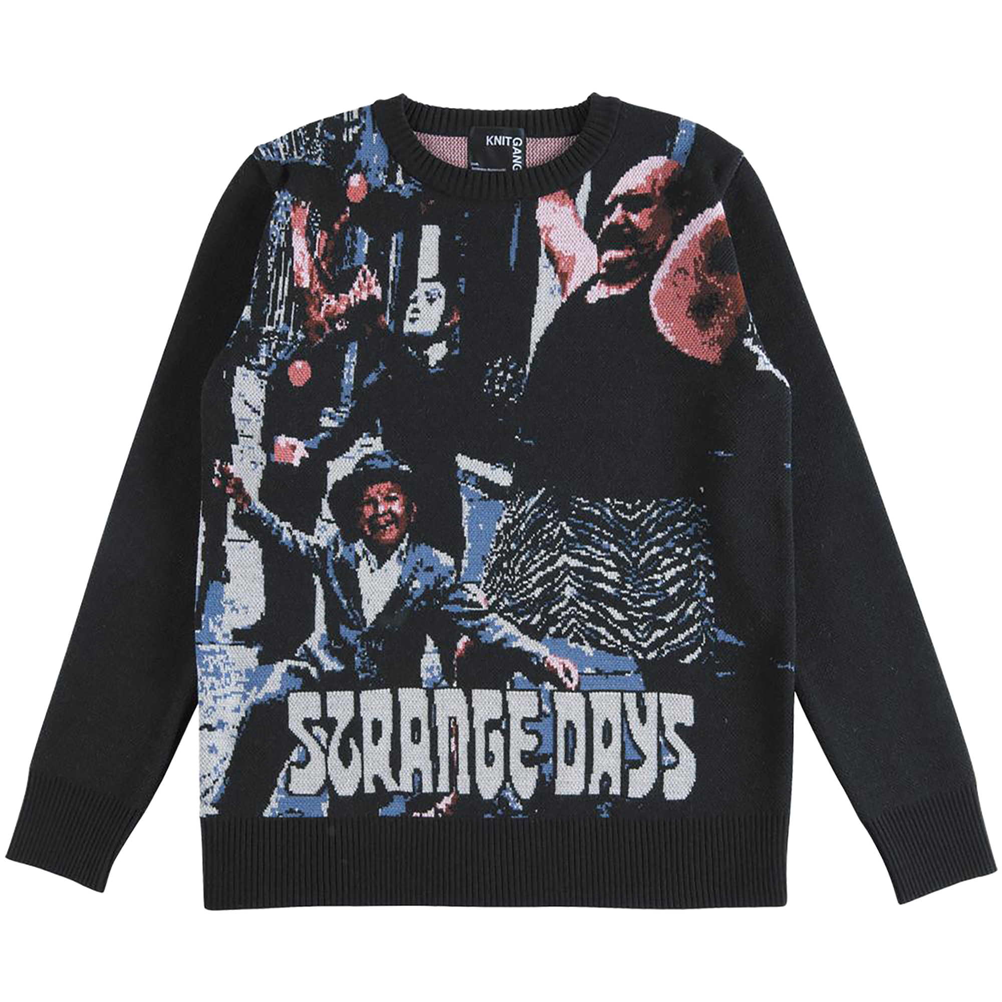 The Doors "STRANGE DAYS" KNIT GANG COUNCIL CREW NECK KNIT